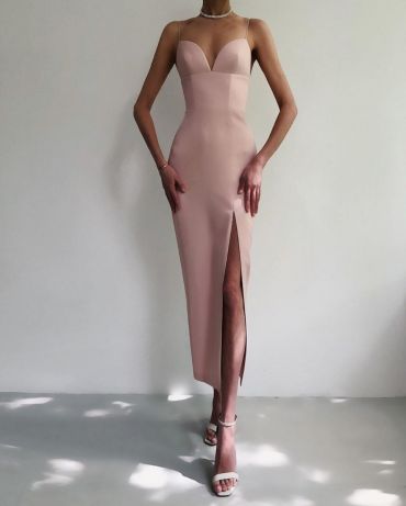 Rochie Bandage H20054 Nude