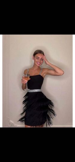 Rochie Bandage H22046 Negru