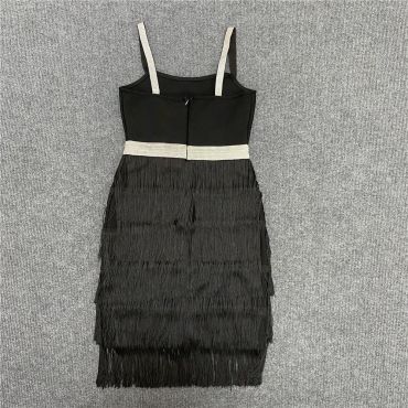 Rochie Bandage H22046 Negru