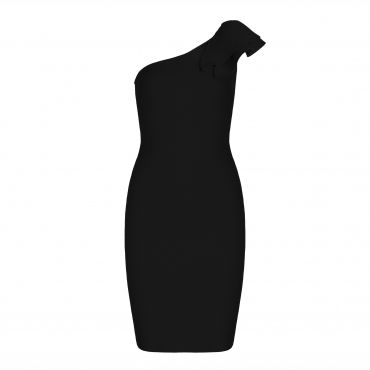 Rochie Bandage H5524 Negru