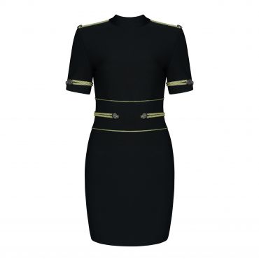 Rochie Bandage H5738 Negru