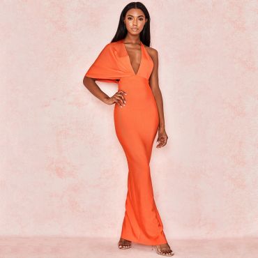 Rochie Bandage H9185 Orange