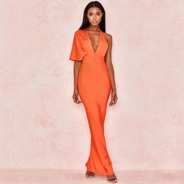 Rochie Bandage H9185 Orange